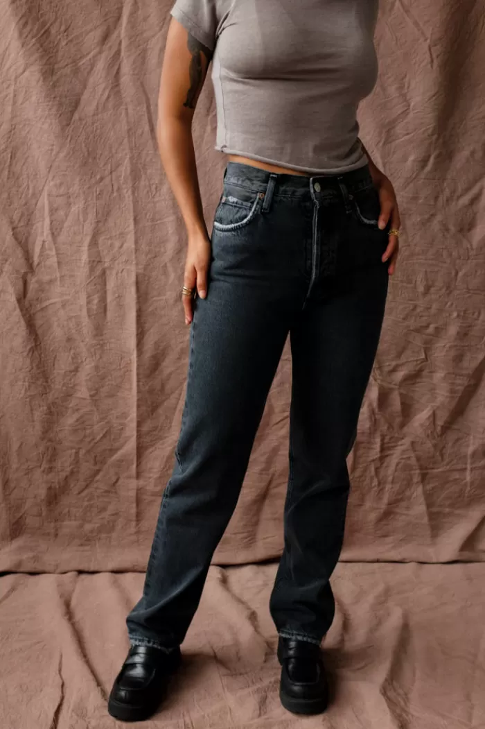 Denim | AGOLDE 90's Pinch Waist Black Tea