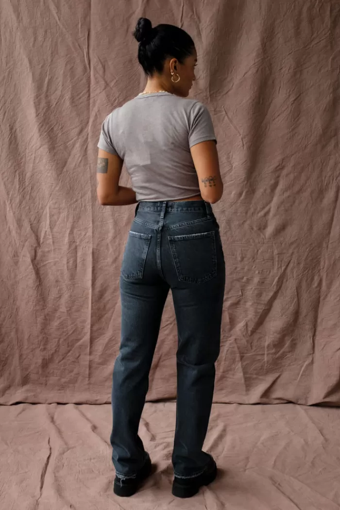 Denim | AGOLDE 90's Pinch Waist Black Tea