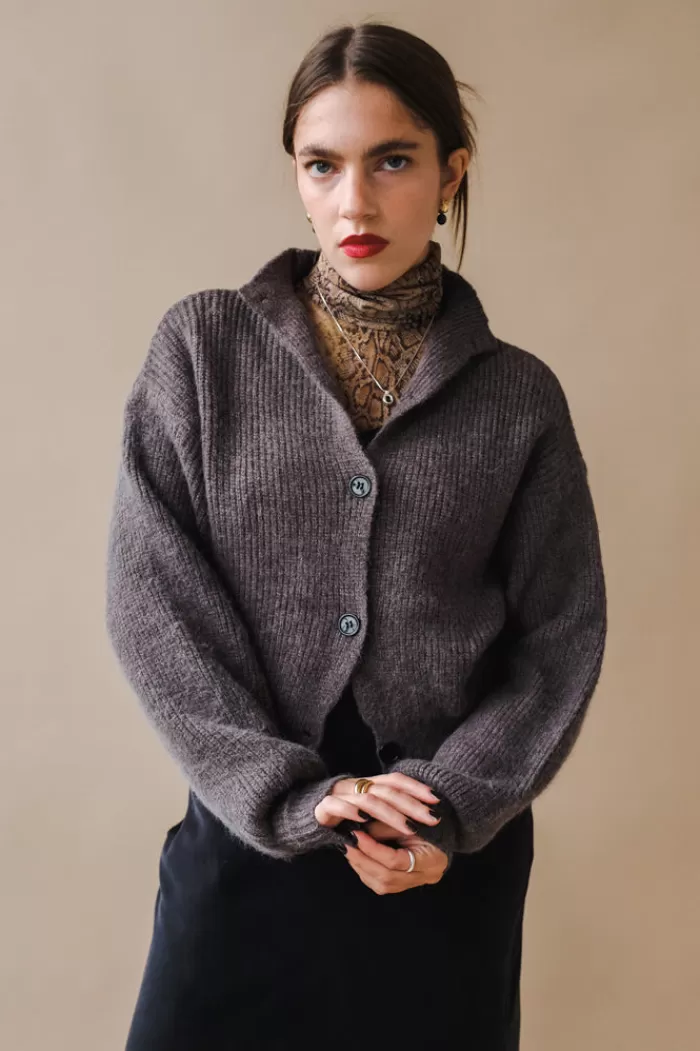 Sweaters & Knits | * Adeline Cardigan Charcoal