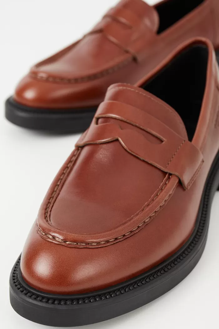 Shoes | VAGABOND Alex W Loafer Cognac