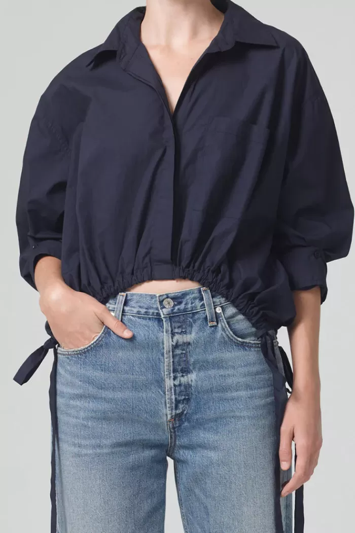 Tops | CITIZENS OF HUMANITY Alexandra Top Navy