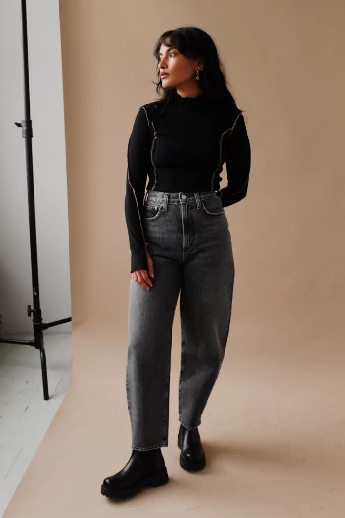 Pants & Bottoms | AGOLDE Balloon Jean Black Tea