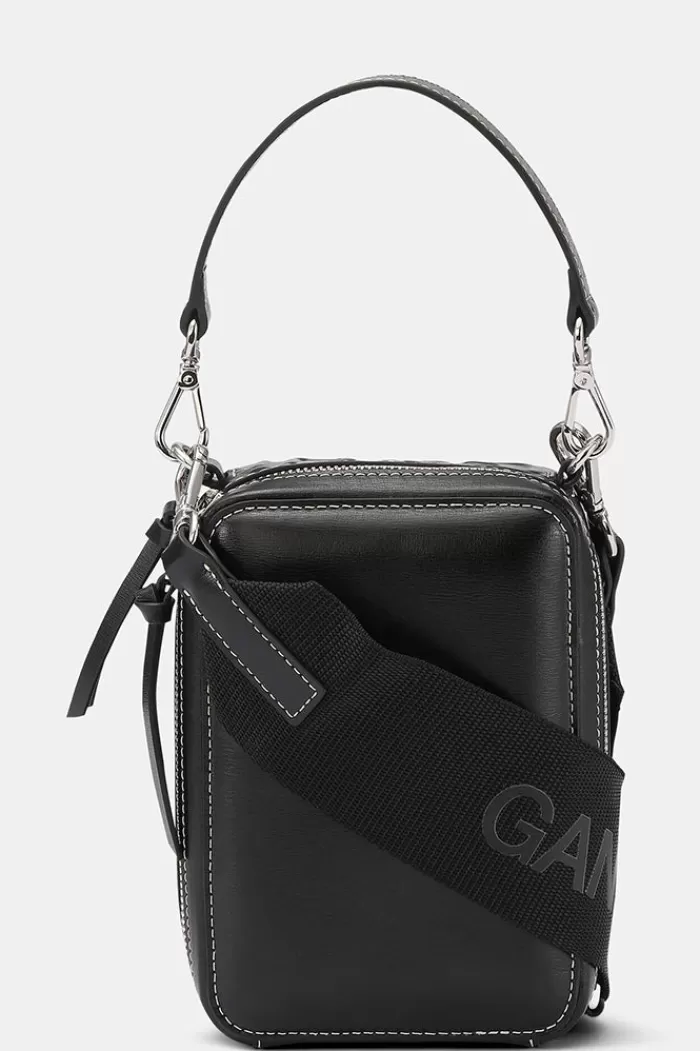 Handbags | GANNI Banner Camera Bag Black