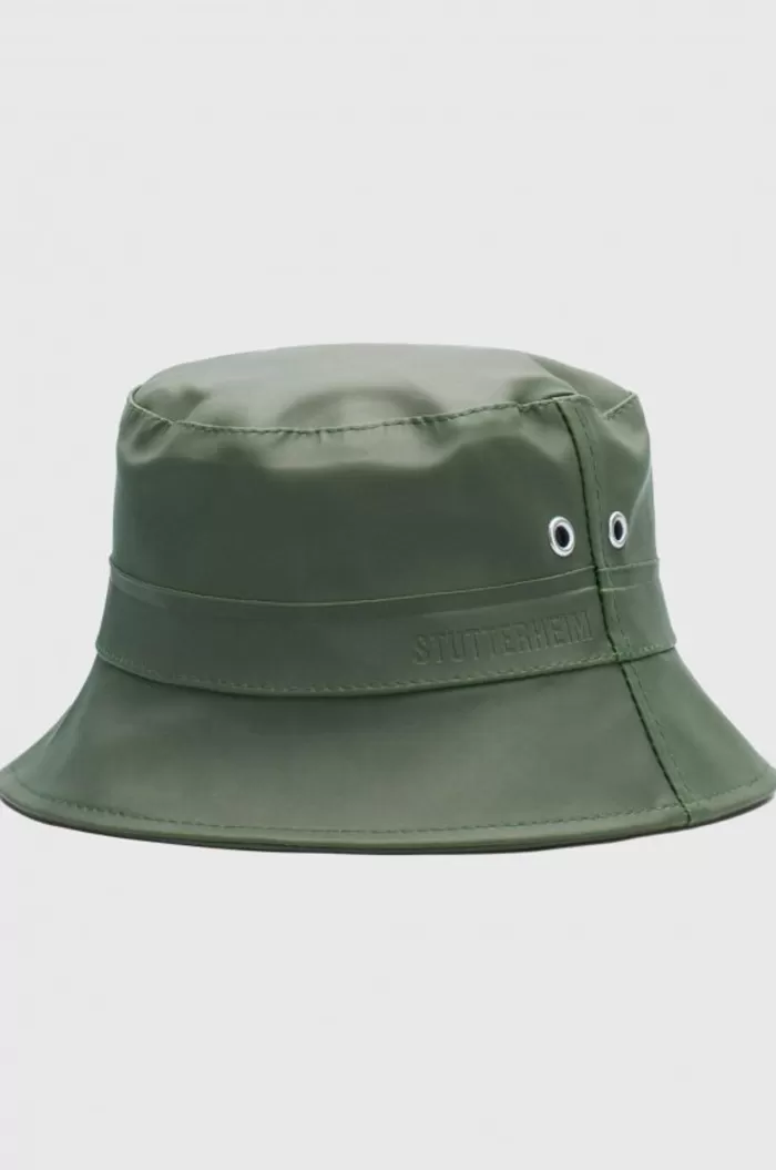 Hats & Scarves | STUTTERHEIM Beckholmen Bucket Hat Green Classic Green