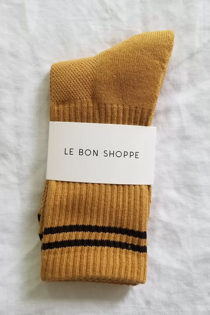 Socks & Hosiery | LE BON SHOPPE Boyfriend Socks Biscotti