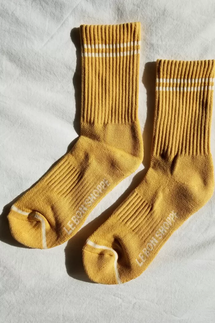 Socks & Hosiery | LE BON SHOPPE Boyfriend Socks Butter