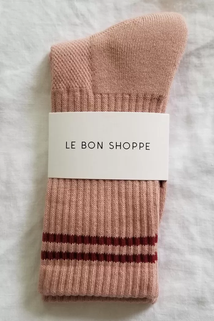 Socks & Hosiery | LE BON SHOPPE Boyfriend Socks Vintage Pink