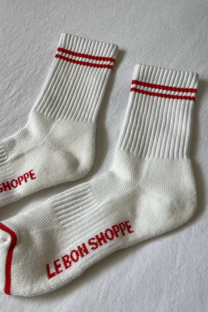 Socks & Hosiery | LE BON SHOPPE Boyfriend Socks Clean White