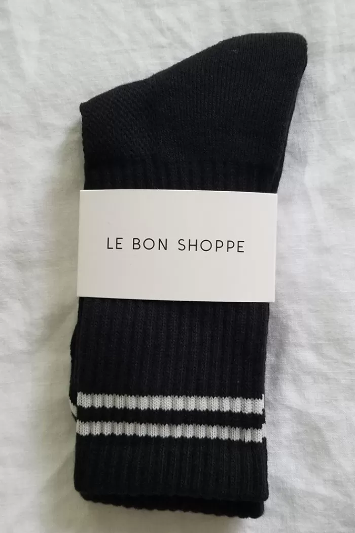 Socks & Hosiery | LE BON SHOPPE Boyfriend Socks Noir Black