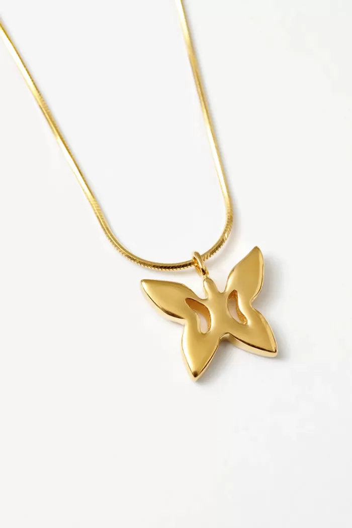 Necklaces | WOLF CIRCUS Butterfly Charm Necklace Gold