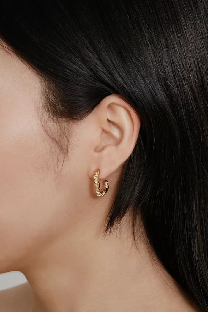 Earrings | WOLF CIRCUS Camille Hoops Gold