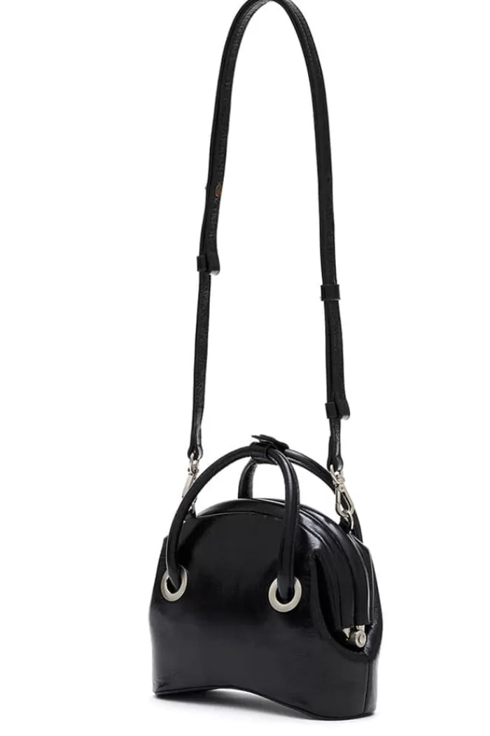 Handbags | OSOI Circle Mini Bag Washed Black