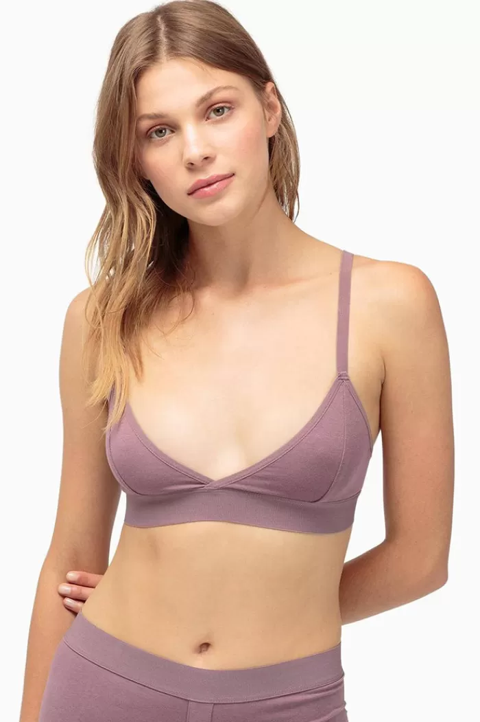 Bralettes&Underwear | RICHER POORER Classic Bralette Plum Smoke