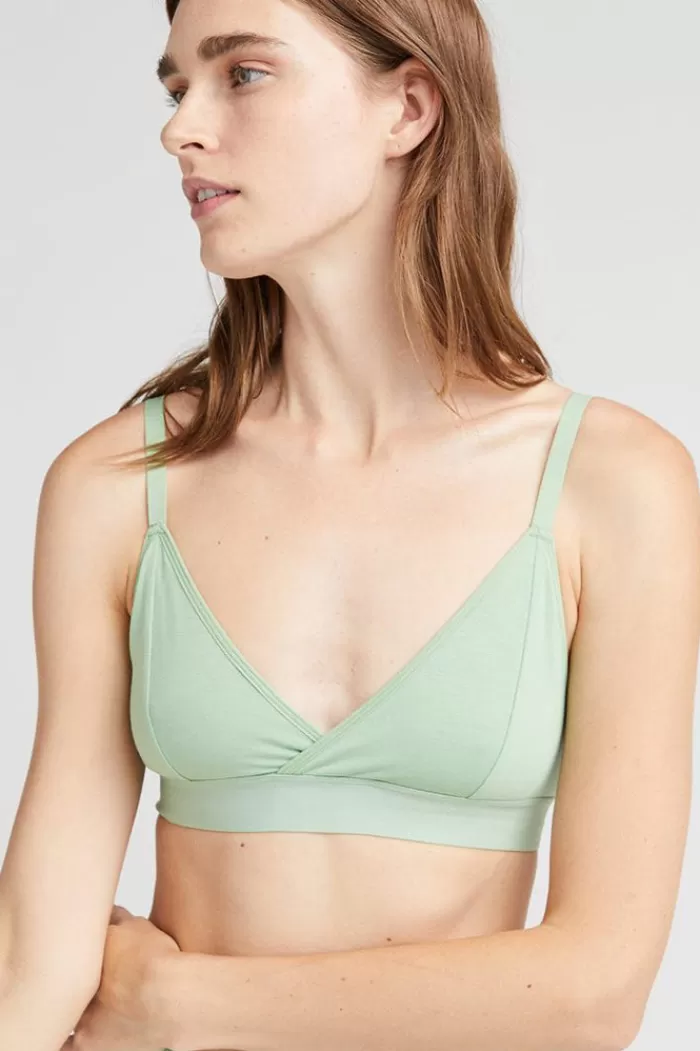 Bralettes&Underwear | RICHER POORER Classic Bralette Sage Green