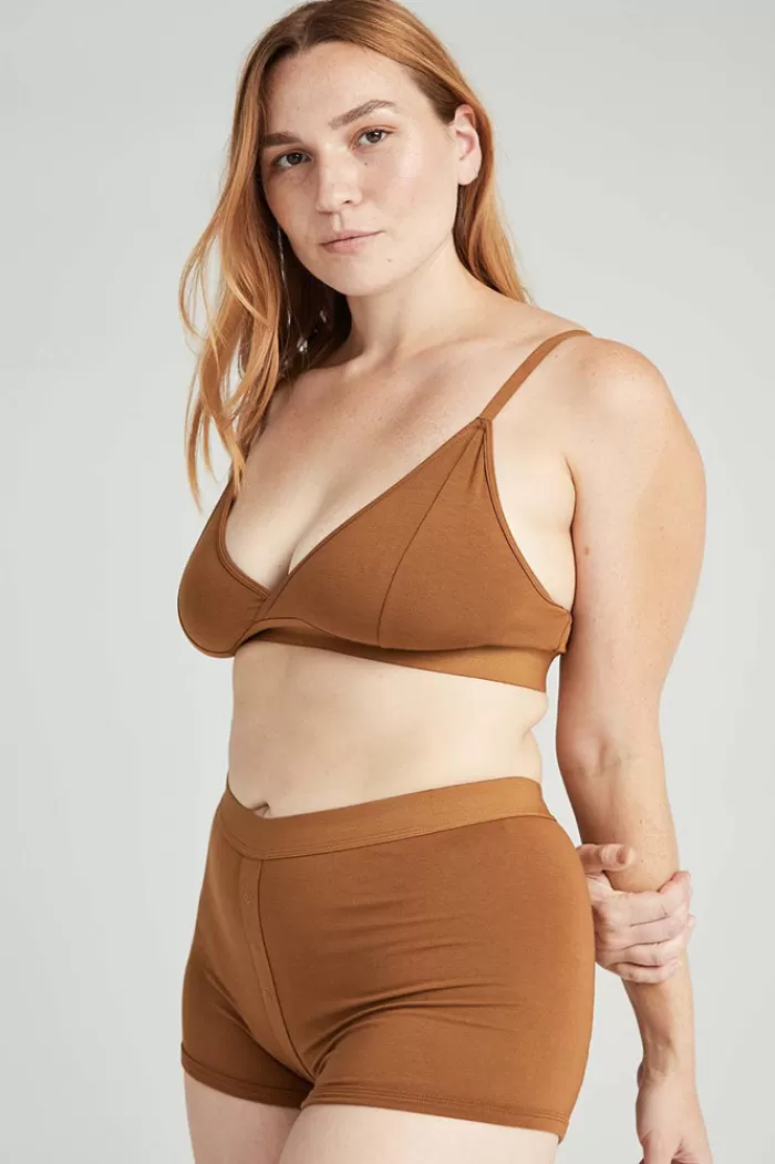 Bralettes&Underwear | RICHER POORER Classic Bralette Woodgrain