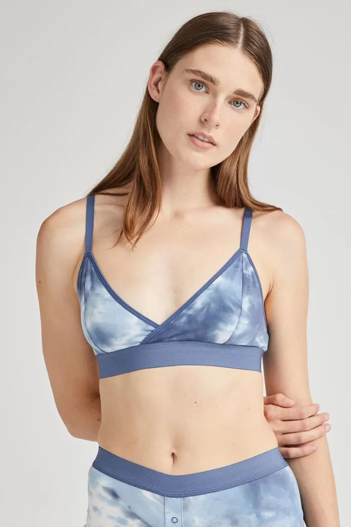 Bralettes&Underwear | RICHER POORER Classic Bralette Blue Storm Wash