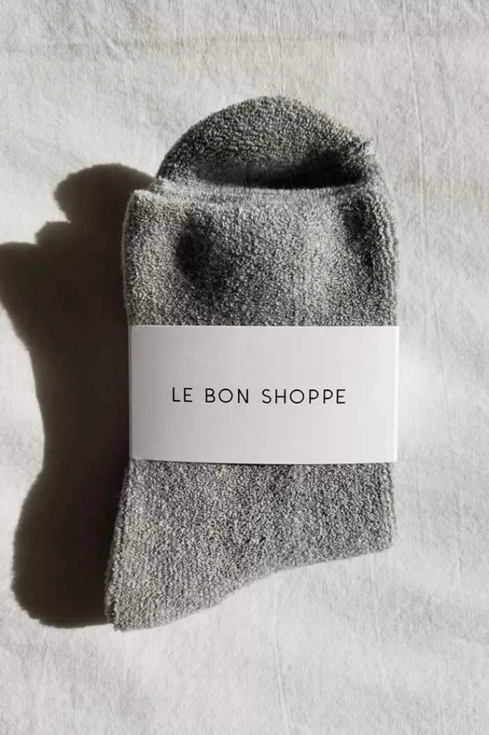 Socks & Hosiery | LE BON SHOPPE Cloud Socks Heather Grey