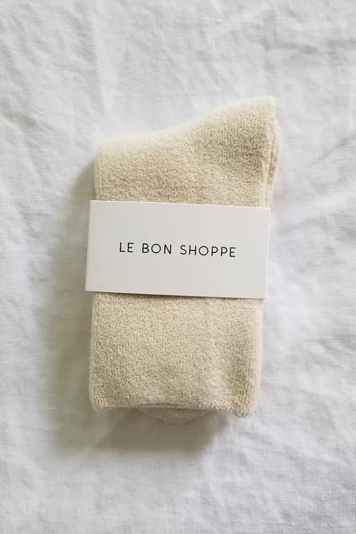 Socks & Hosiery | LE BON SHOPPE Cloud Socks Ecru