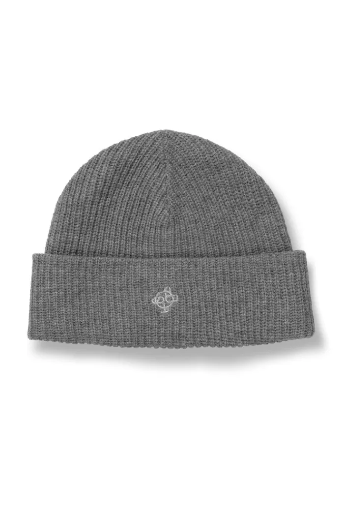 Hats & Scarves | JUST FEMALE Cloudy Beanie Grey Melange