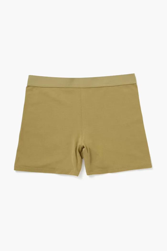 Bralettes&Underwear | RICHER POORER Cotton High Waist Boxer Brief Fennel Fennel Seed