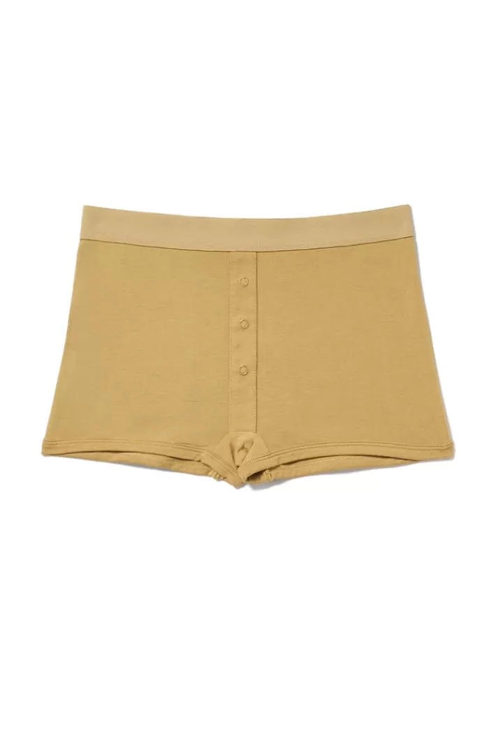 Bralettes&Underwear | RICHER POORER Cotton Modal Boxer Fennel Seed