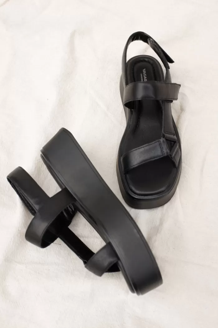 Shoes | VAGABOND Courtney Padded Sandals Black