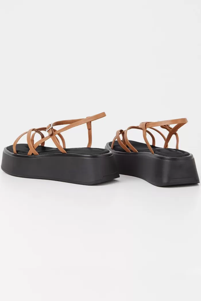 Shoes | VAGABOND Courtney Strappy Sandals Cognac