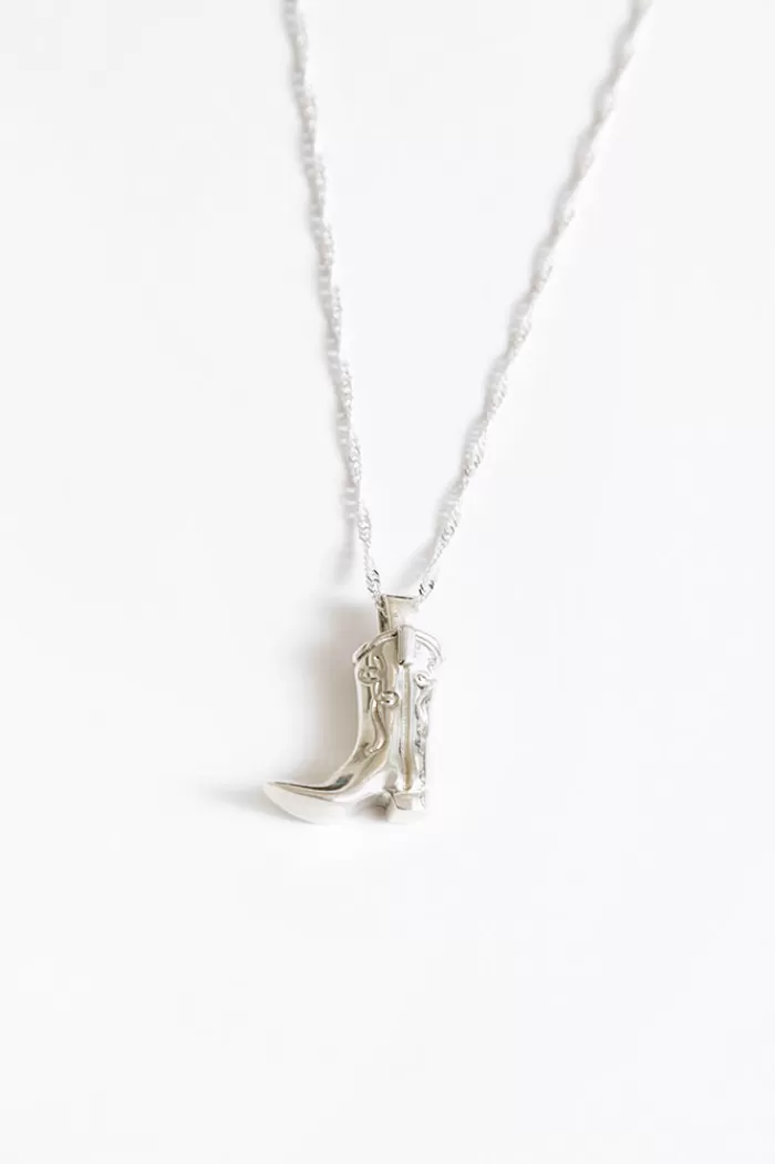 Necklaces | WOLF CIRCUS Cowboy Boot Pendent Silver