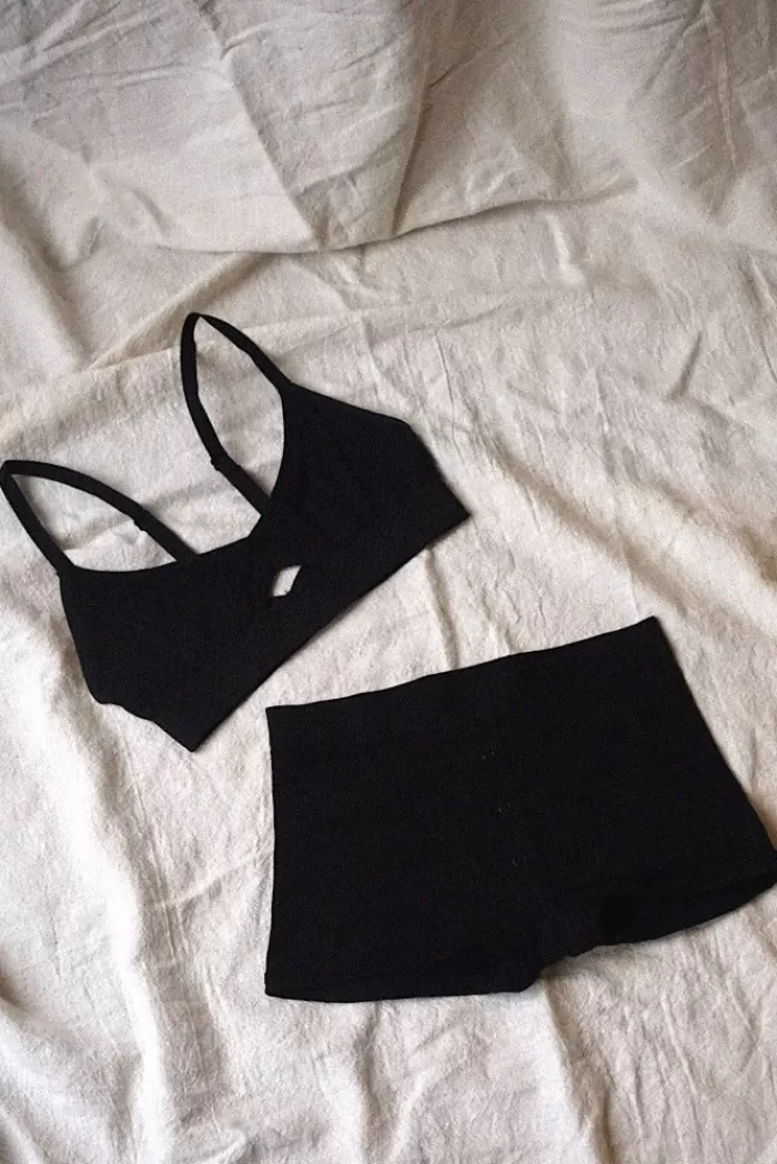 Bralettes&Underwear | RICHER POORER Cut Out Bralette Black