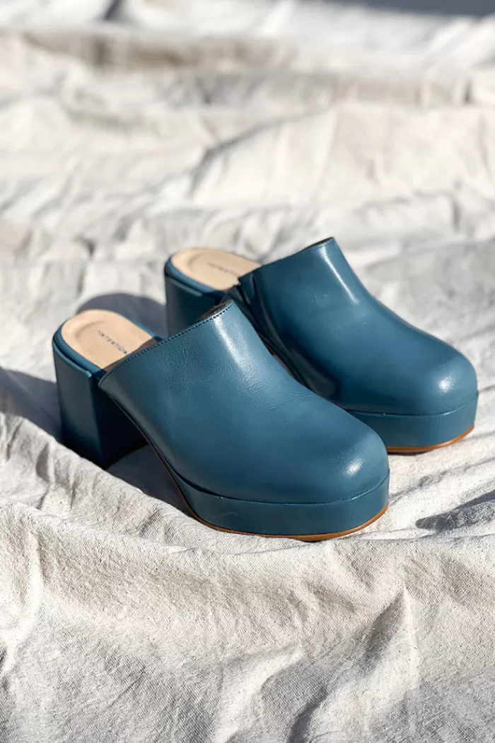 Shoes | INTENTIONALLY BLANK Facts Mule Blue