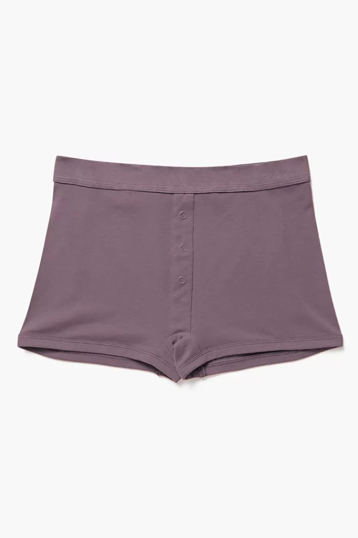 Bralettes&Underwear | RICHER POORER Femme Boxer Plum Smoke