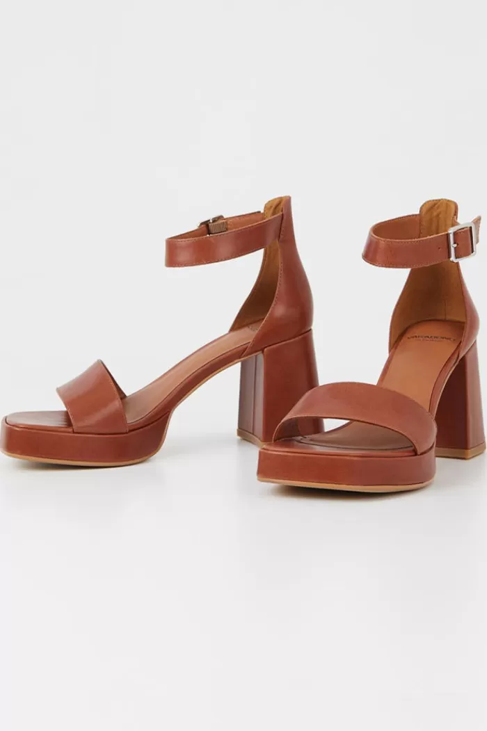 Shoes | VAGABOND Fiona Heel Cinnamon Brown