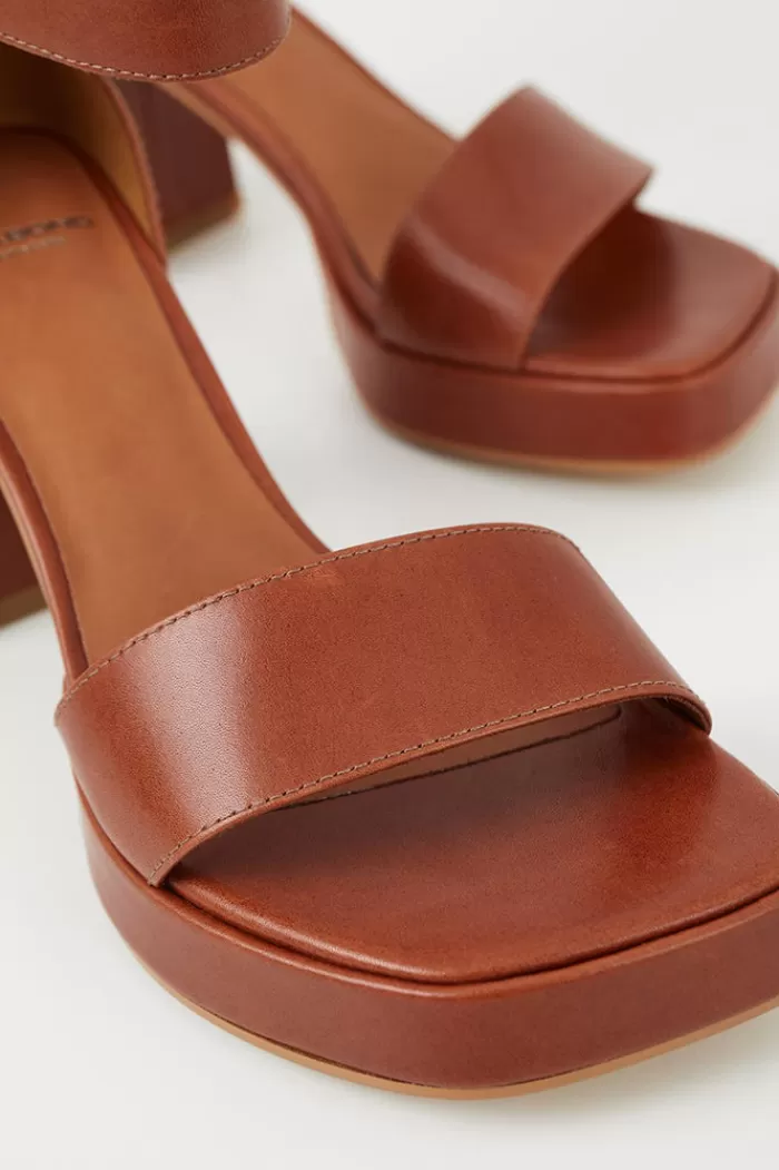 Shoes | VAGABOND Fiona Heel Cinnamon Brown