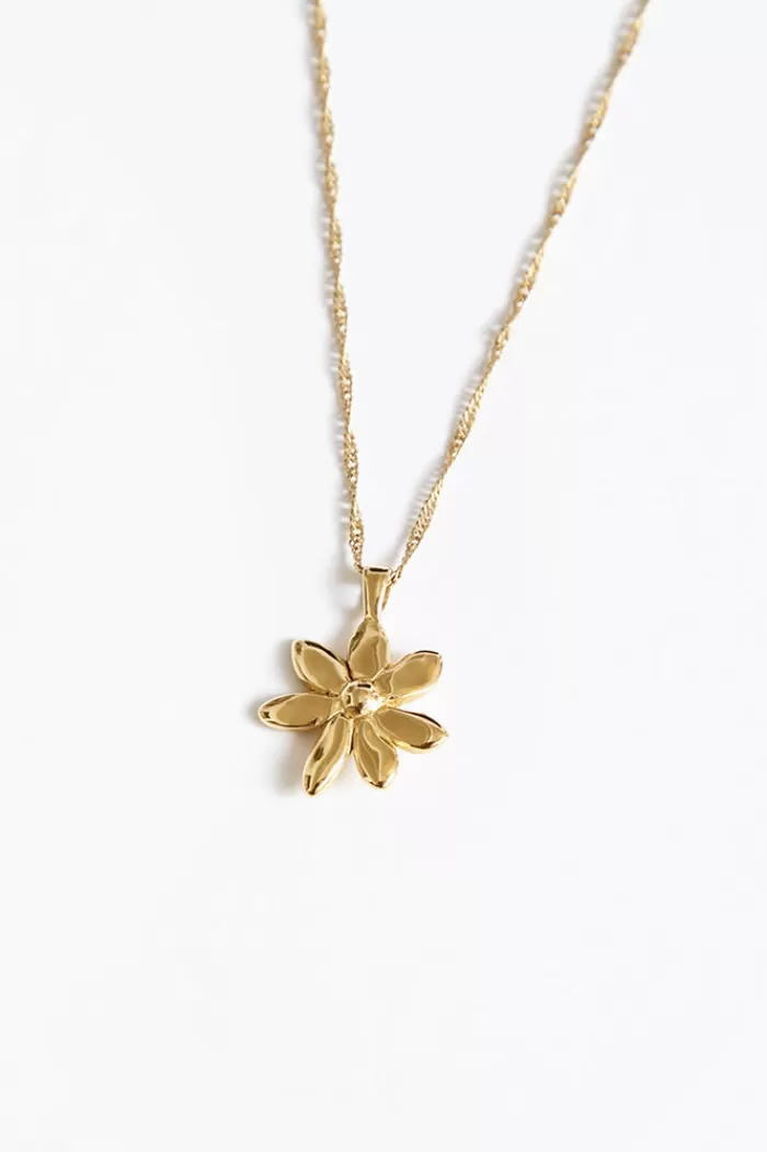 Necklaces | WOLF CIRCUS Flower Charm Necklace Gold