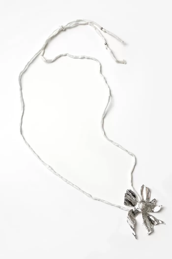 Necklaces | WOLF CIRCUS Flower Cord Necklace Cream