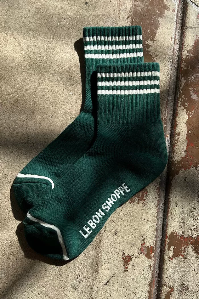 Socks & Hosiery | LE BON SHOPPE Girlfriend Socks Hunter Green