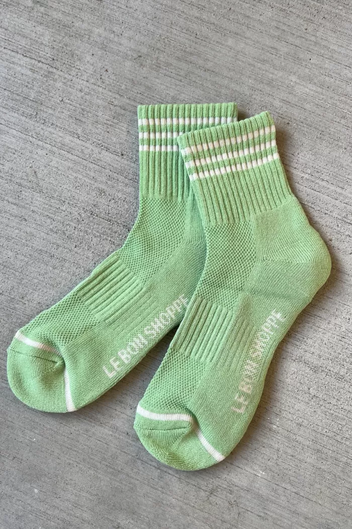 Socks & Hosiery | LE BON SHOPPE Girlfriend Socks Green Leaf