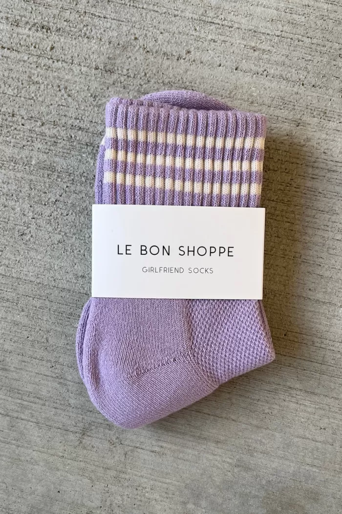 Socks & Hosiery | LE BON SHOPPE Girlfriend Socks Iris