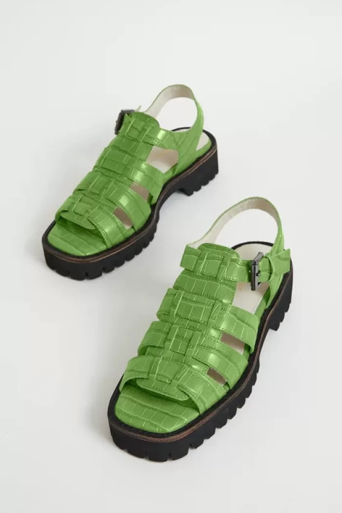 Shoes | INTENTIONALLY BLANK Haddie Dad Sandal Apple Green