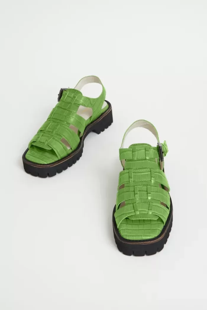 Shoes | INTENTIONALLY BLANK Haddie Dad Sandal Apple Green