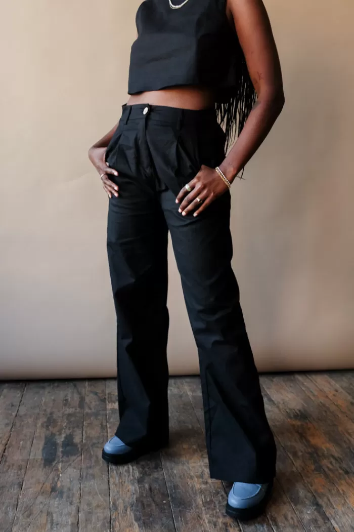 Pants & Bottoms | * Hannah Trousers Black