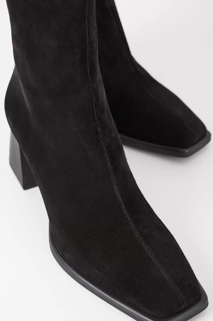 Shoes | VAGABOND Hedda Boots Black Suede