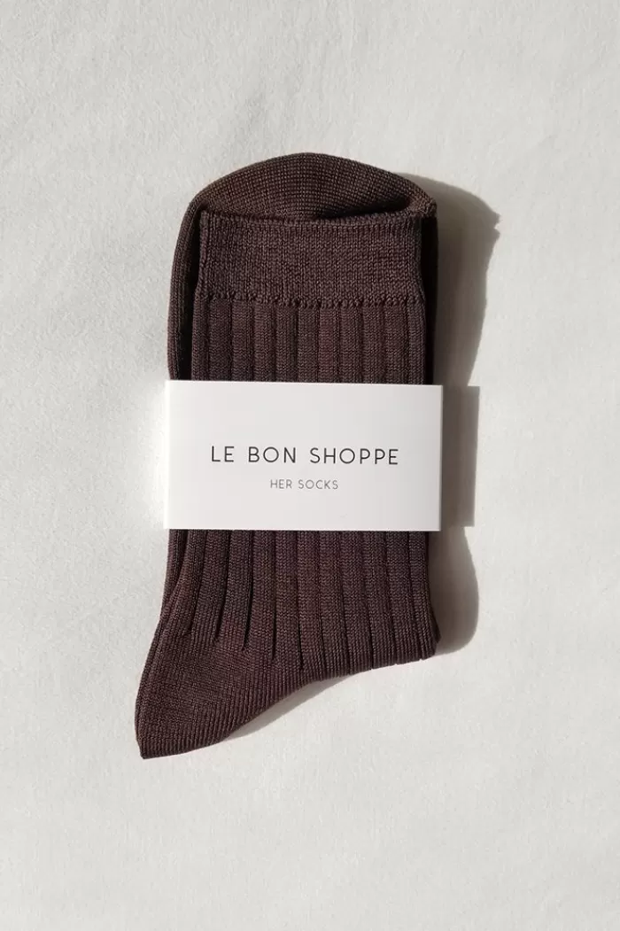 Socks & Hosiery | LE BON SHOPPE Her Socks Coffee