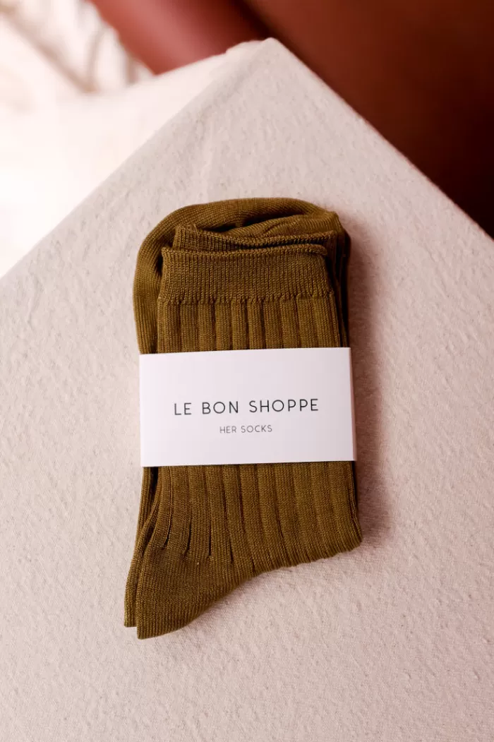 Socks & Hosiery | LE BON SHOPPE Her Socks Pesto