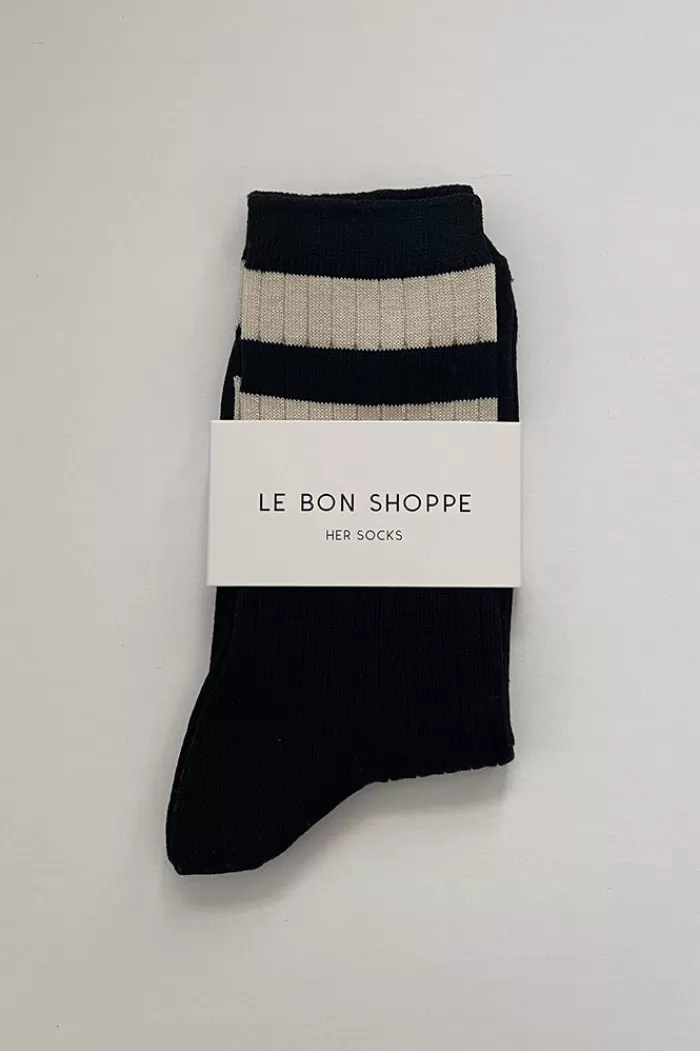 Socks & Hosiery | SOLD OUT Her Varsity Socks Black