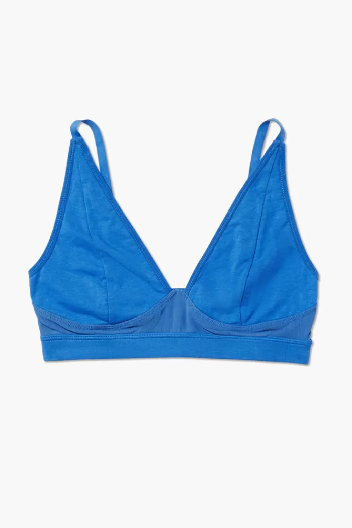 Bralettes&Underwear | RICHER POORER High Cut Bralette Blue Cosmo