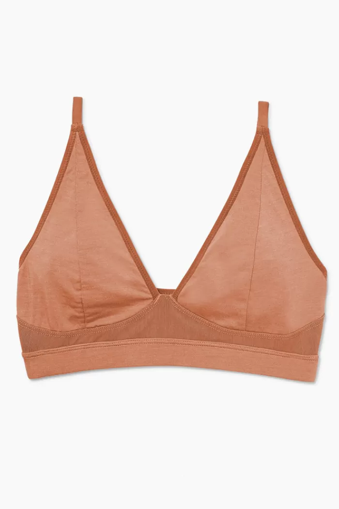 Bralettes&Underwear | RICHER POORER High Cut Bralette Clay