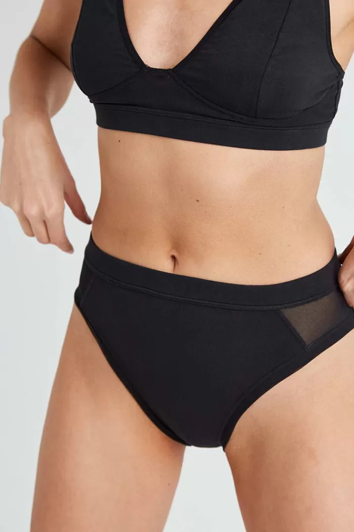 Bralettes&Underwear | RICHER POORER High Cut Brief Black