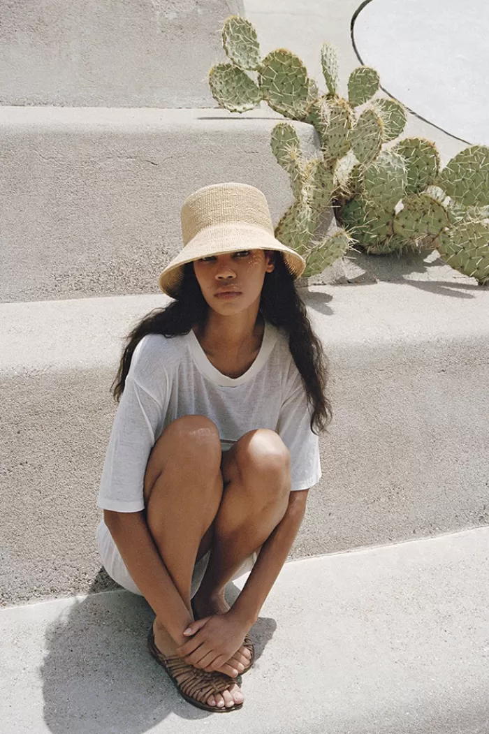 Hats & Scarves | LACK OF COLOR Inca Bucket Hat Natural