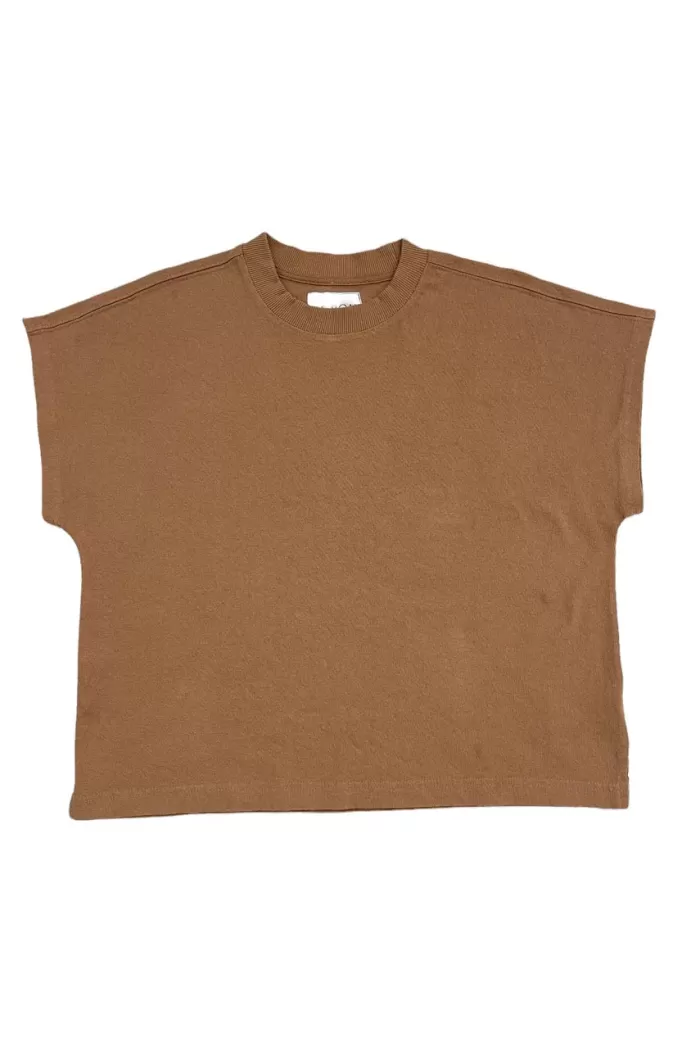 Tops | LE BON SHOPPE Jeanne Tee Tobacco